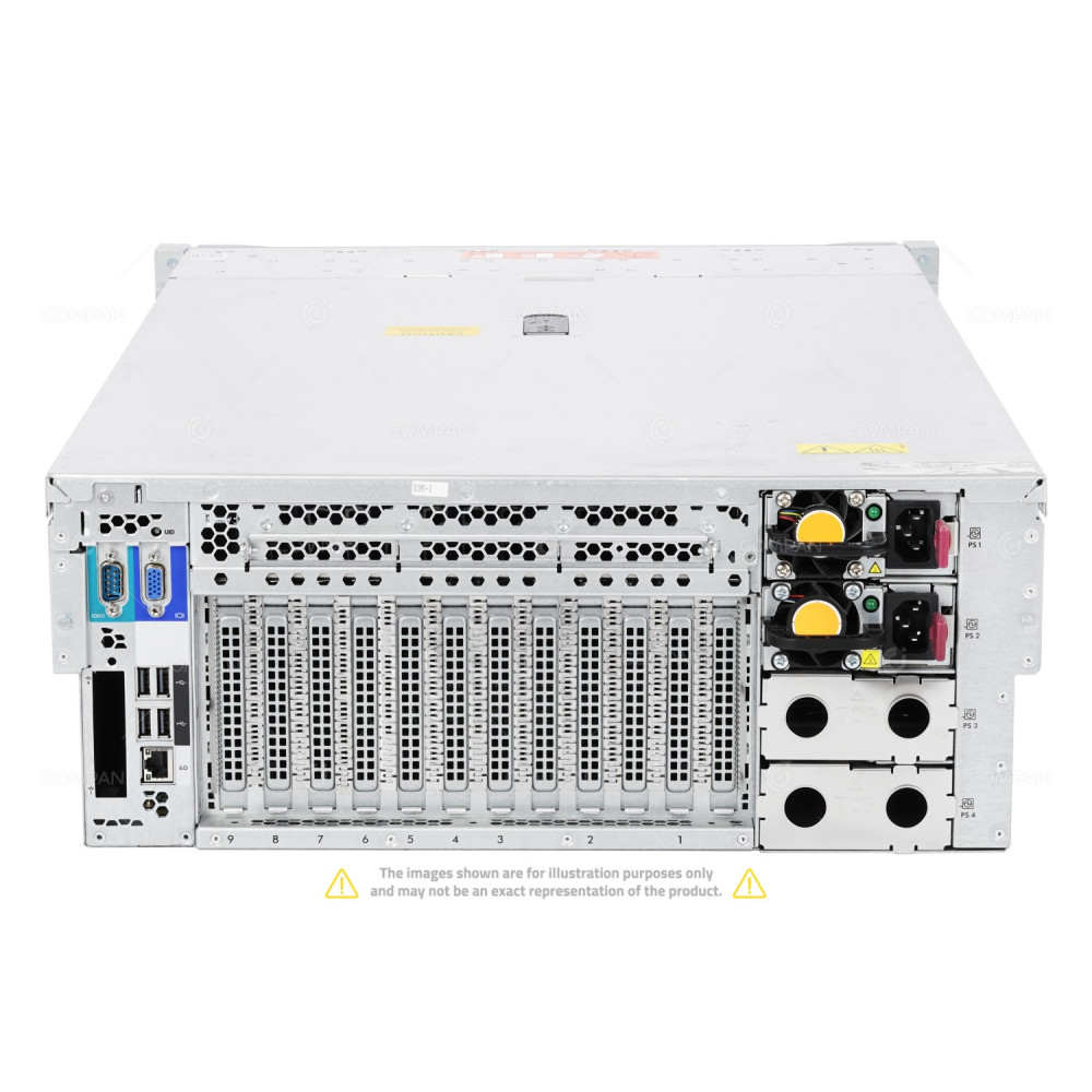 HPE Proliant DL580 G9 5SFF 4x Xeon E7-8890 V4 2 TB RAM